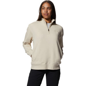Mountain Hardwear Sweatshirt Women Small cream 1/4 Zip Long Sleeve Gorpcore